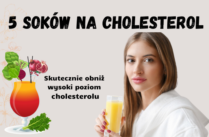 5 soków na cholesterol